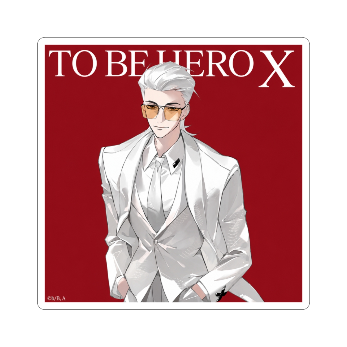 SaleLimitedPre-ownedPre-orderBack-orderOrder ClosedAnime "TO BE HERO X" Sticker XATFES385 JPY550