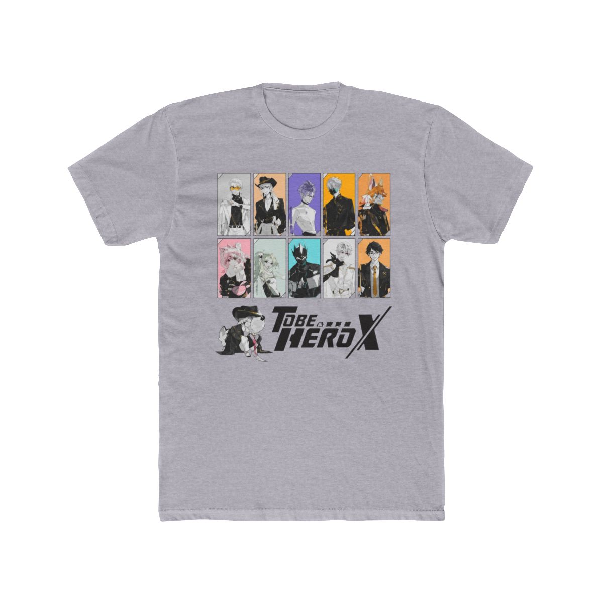 To Be Hero X Top 10 Heroes T Shirt - alternate angle 4, merchandise