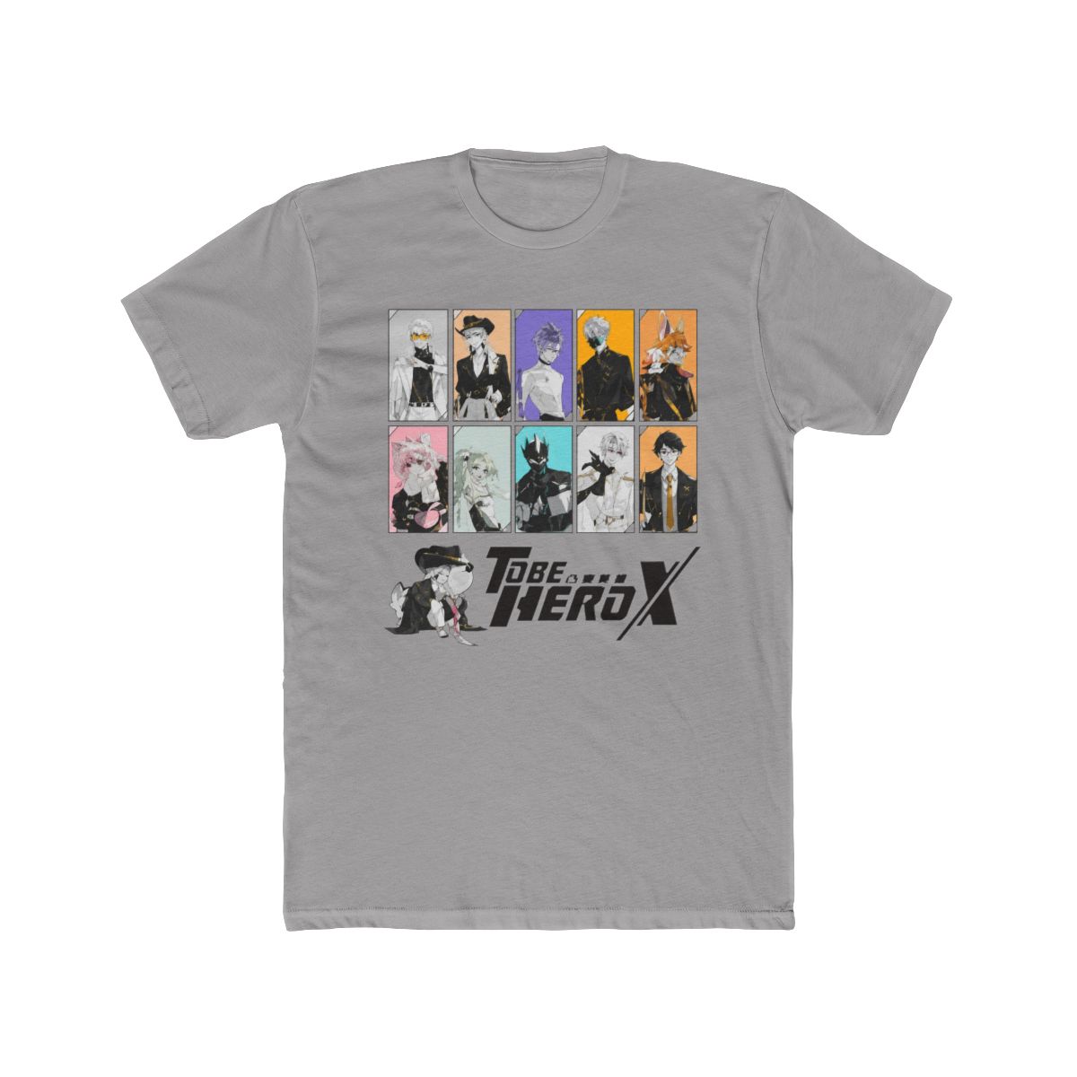 To Be Hero X Top 10 Heroes T Shirt - alternate angle 2, merchandise